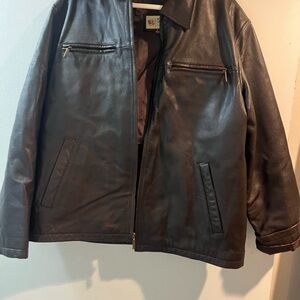Wilsons Leather Dark Brown Jacket